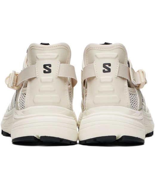 Salomon White Techsonic Sneakers for men