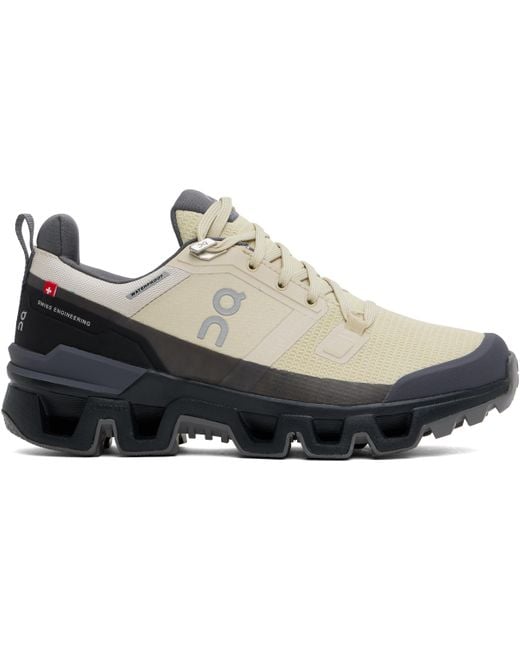 On Shoes Cloudwander ウォータープルーフ スニーカー Black