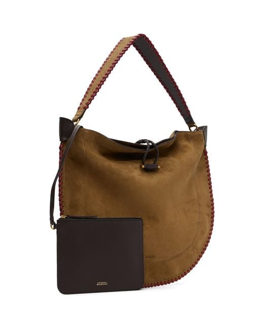 Isabel Marant Brown Taupe Oskan Soft Tote