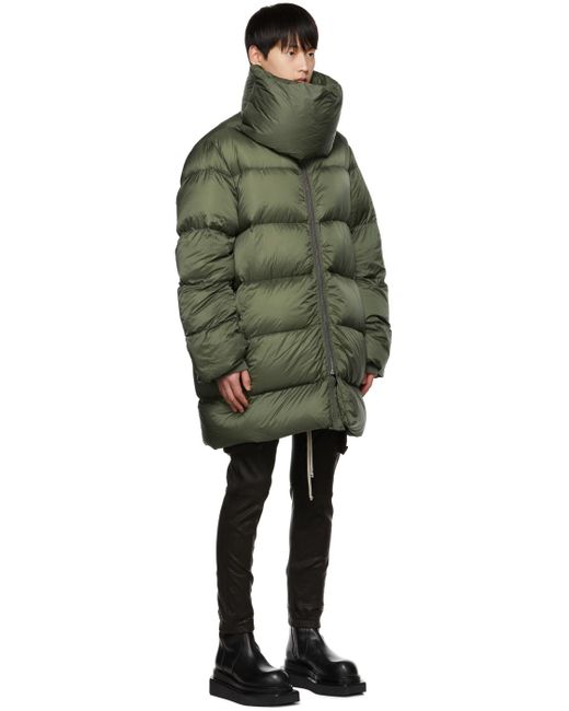 Rick Owens Green Mountain Down Jacket for men