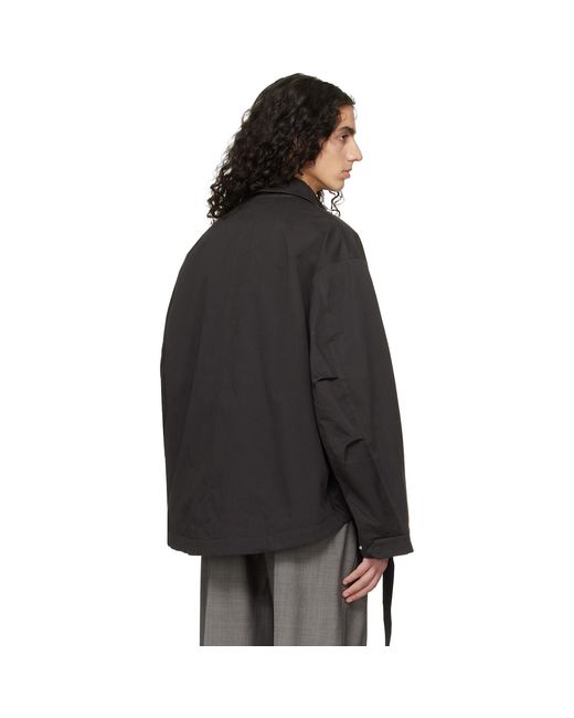 Studio Nicholson Black Comba Jacket for men