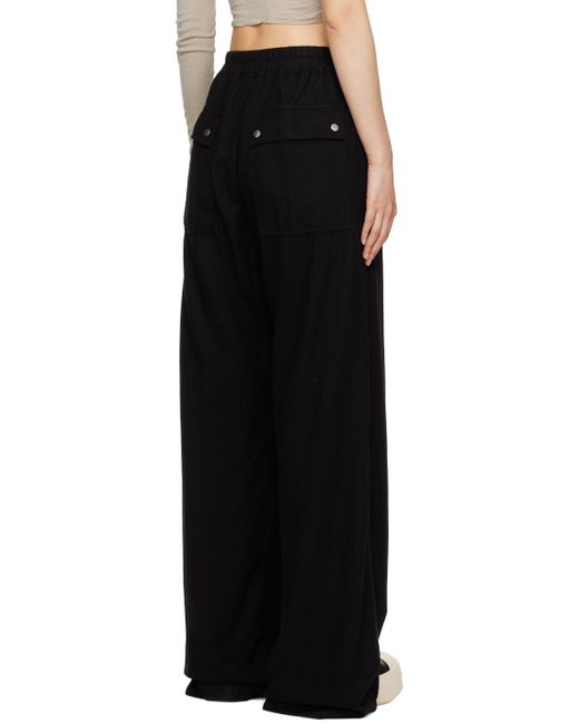 Rick Owens Black Porterville Geth Bela Lounge Pants