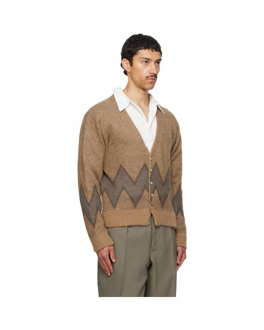 Cardigan Chevy Second/Layer pour homme en coloris Brown