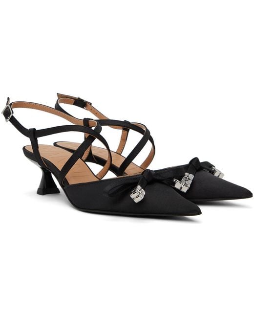 ☆GANNI☆ サテン Butterfly High Bow サンダル ☆GANNI☆ サテン Butterfly High Bow サンダル (Ganni/サンダル