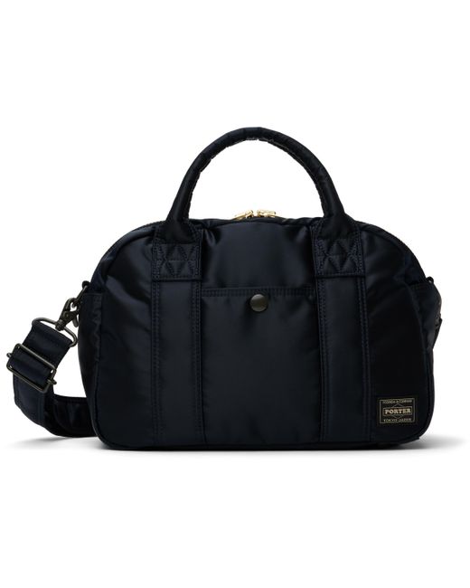 メンズ Porter-Yoshida and Co ネイビー Tanker ボストンバッグ Black