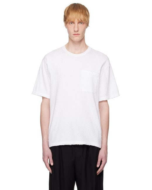 The Row White Paddy T-Shirt for men