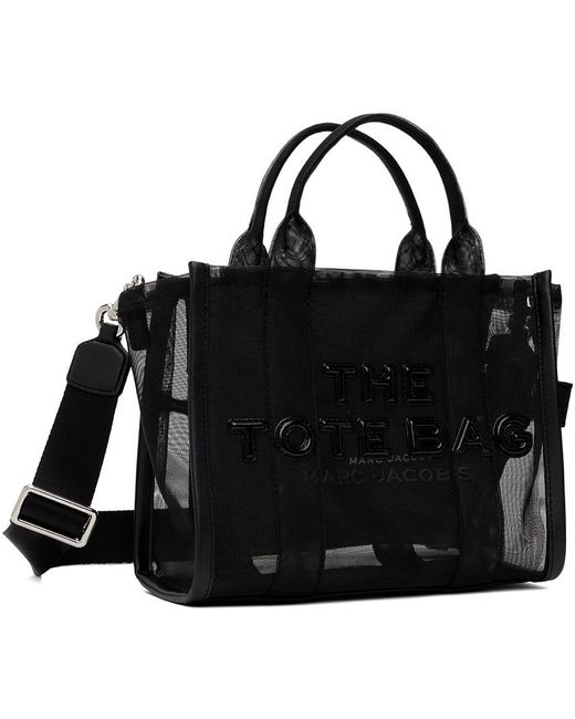 Marc Jacobs Black 'the Mesh Small' Tote