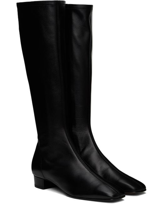 By Far Black Edie Tall Boots