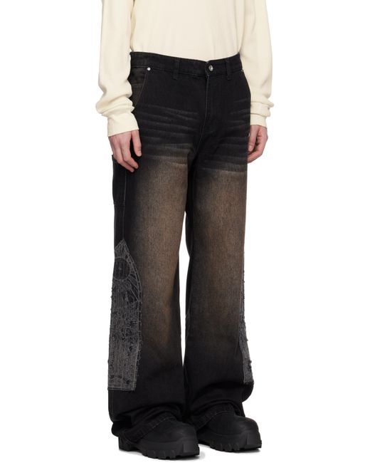 Who Decides War Black Mocha Jeans for men
