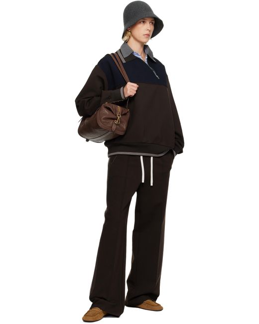 Miu Miu Black Zipper Sweatshirt