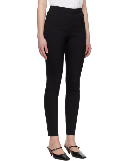 Legging De Style Pantalon En Popeline Extensible À Logo Marni en coloris Black