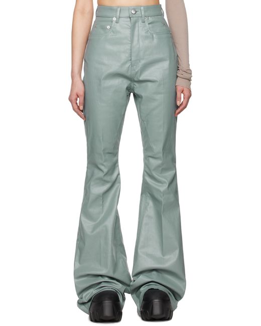 Rick Owens ブルー Hollywood Bolan ブーツカット ジーンズ Multicolor