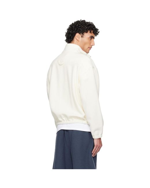 Pull Blanc En Molleton Rier pour homme en coloris White