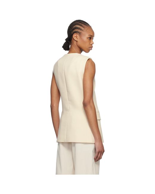 Rag & Bone Natural Bartlet Vest