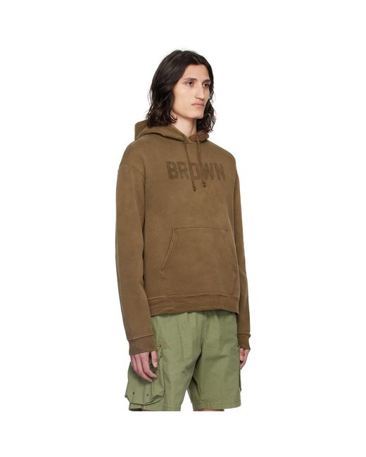 John Elliott Green Rush Hoodie for men