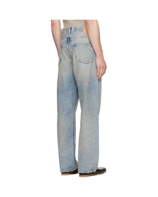 sunflower Blue Loose Jeans for men