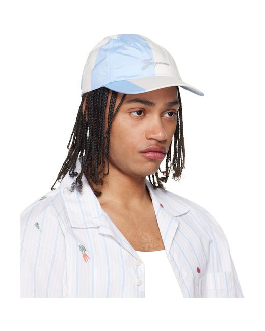 Jacquemus Multicolor Off- 'The Baluchon Baseball' Cap for men