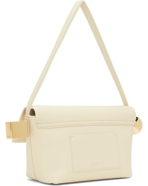 Jacquemus Natural Off- La Casa 'Le Rond Carré' Bag