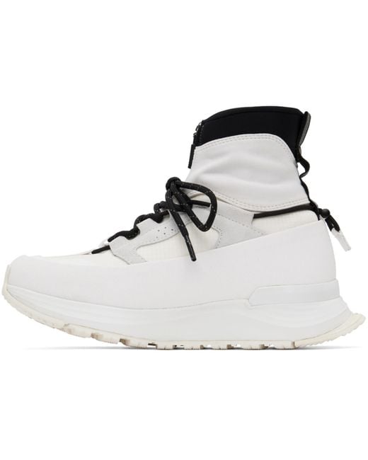 Canada Goose Black White Glacier Trail High Sneakers