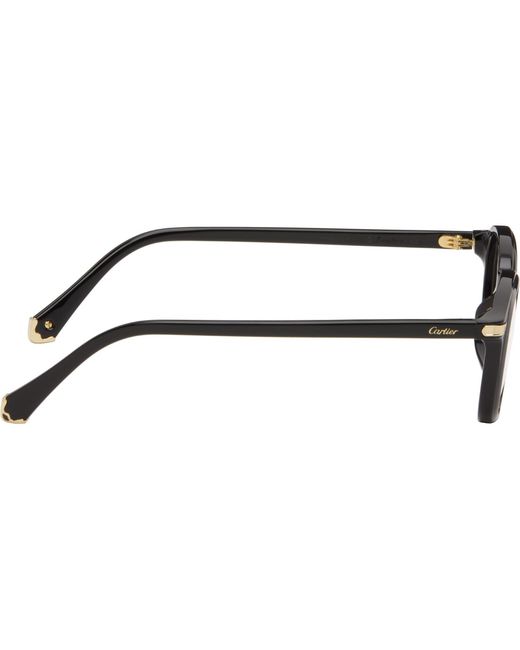 Cartier Black Contemporary Signature C Sunglasses for men
