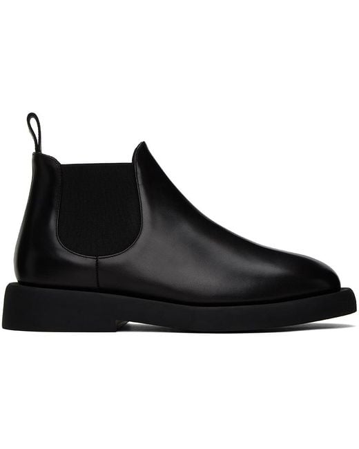 Marsèll Black Gommello Chelsea Boots for men