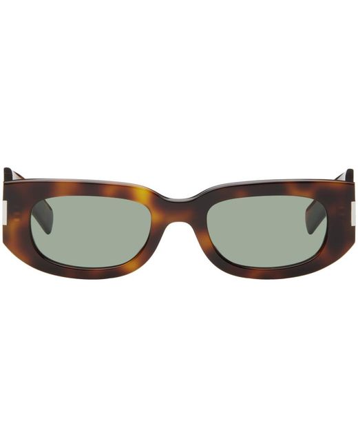 Saint Laurent Black Brown Sl 697 Sunglasses