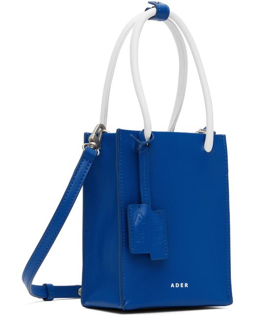 Adererror Blue Small Shopper Bag