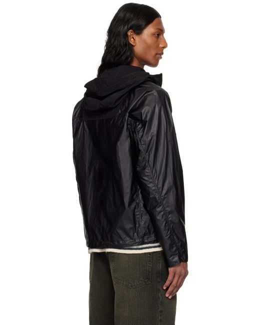 C.P. Company Cs Ii Mixed Hooded Lens Jacket in Black for Men | Lyst UK