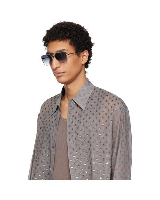 Akoni Black Eos Sunglasses for men