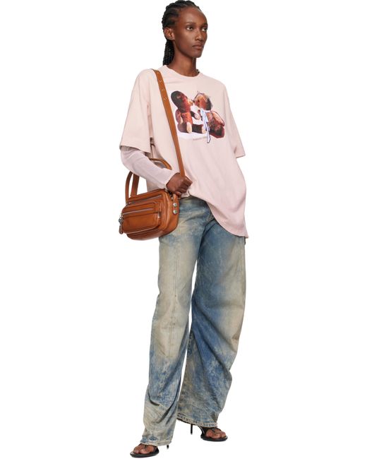 Sac À Bandoulière Camero Party Brun Acne en coloris Brown