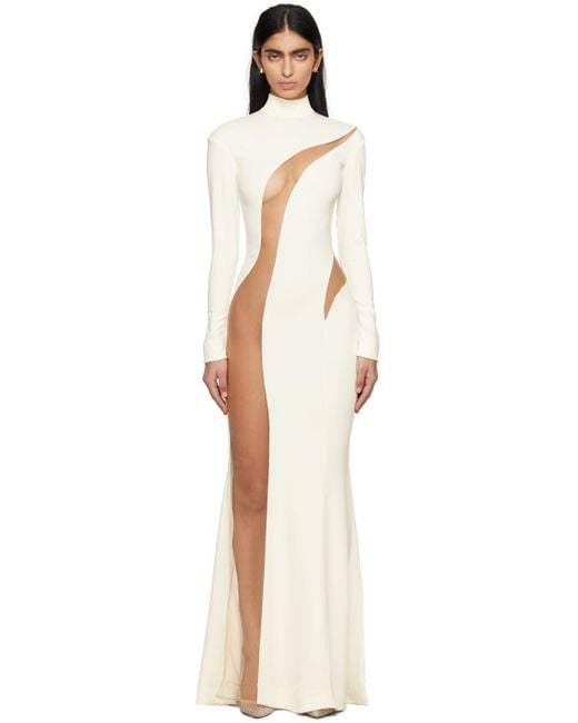 mugler black and white dress 1996 Thierry Mugler Couture Black White Futuristic Strapless Mini Dress