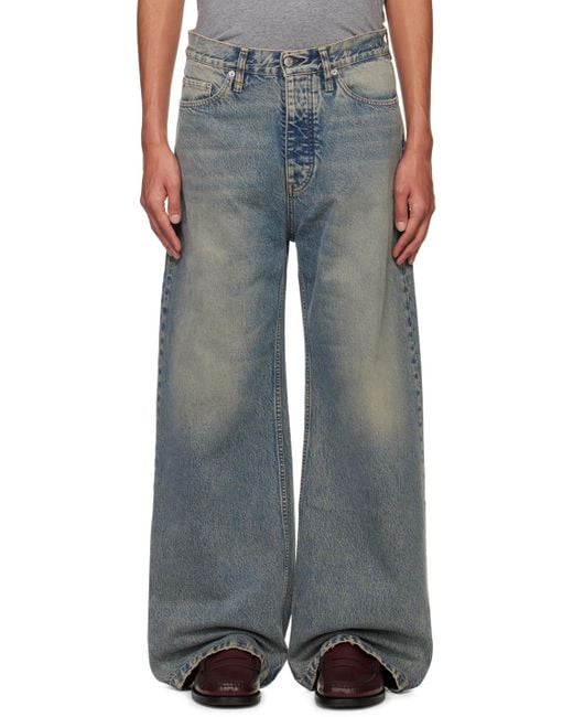 Hope Organic Cotton Wide-Leg Faded Jeans in Black for Men | Lyst Hope Organic Cotton Wide-Leg Faded Jeans in Black for Men | Lyst