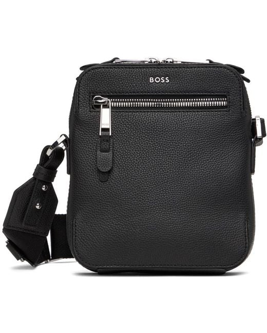 Boss Black Zip Bag for men