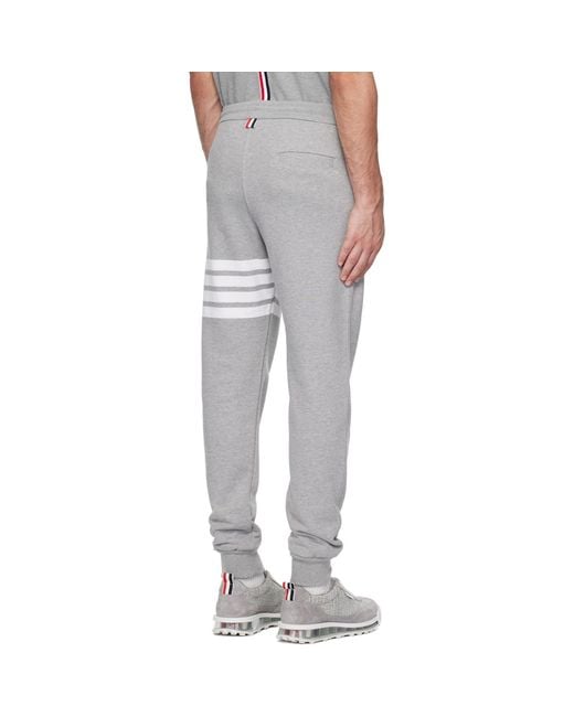 Thom Browne Multicolor Thom E Classic Loopback 4-bar Sweatpants for men