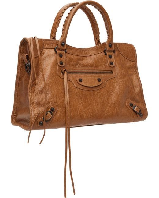 Balenciaga タン ミディアム 'Le City' バッグ Brown