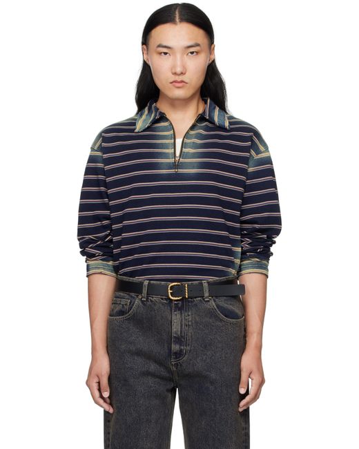 MMIC Black Boho Polo for men