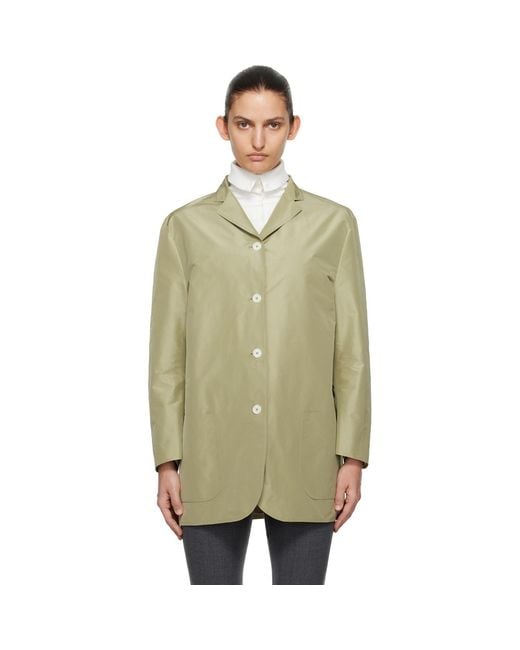 Jil Sander Natural Sports Jacket