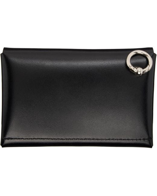 Toga Black Ring Metal Wallet