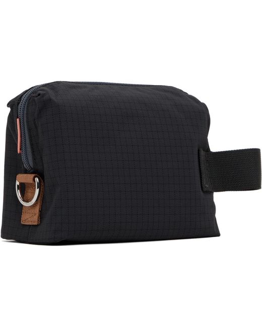 Acne Black Toiletry Pouch for men