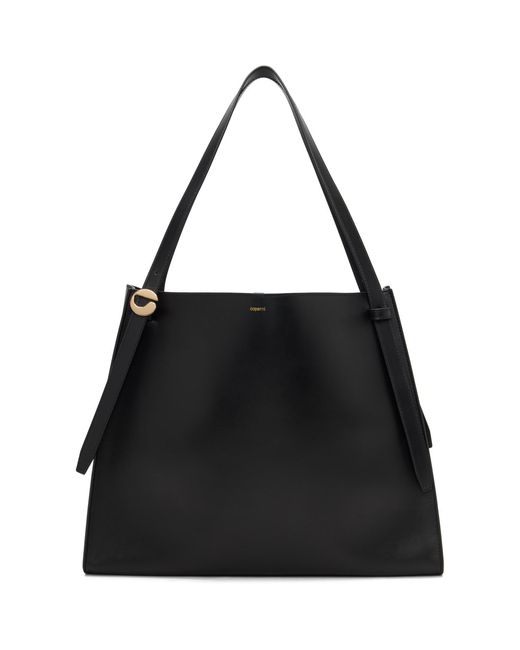 Coperni Black Logo Belt Tote