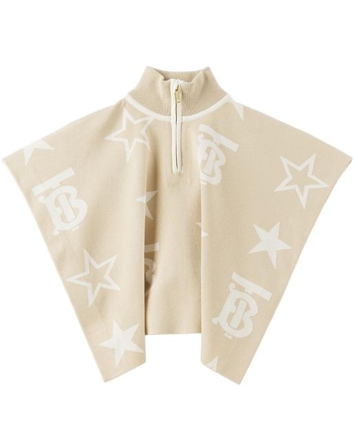 Burberry Natural Baby Tb Star Cape