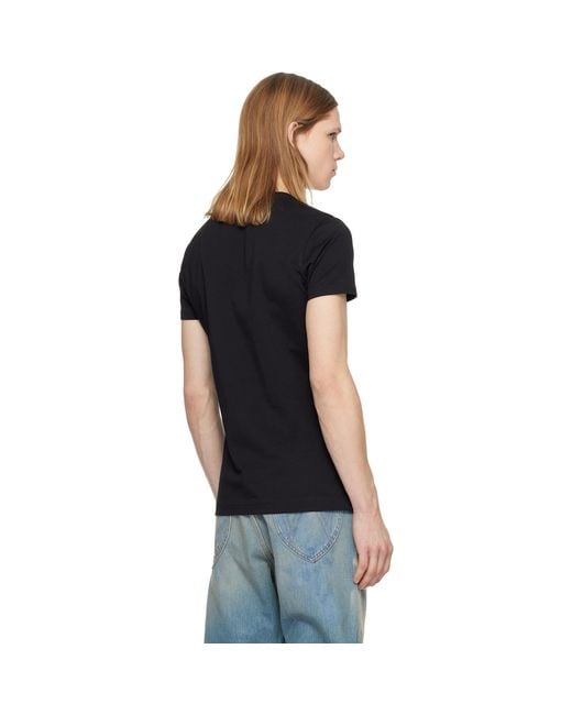 Vivienne Westwood Black Orb Peru T-Shirt for men