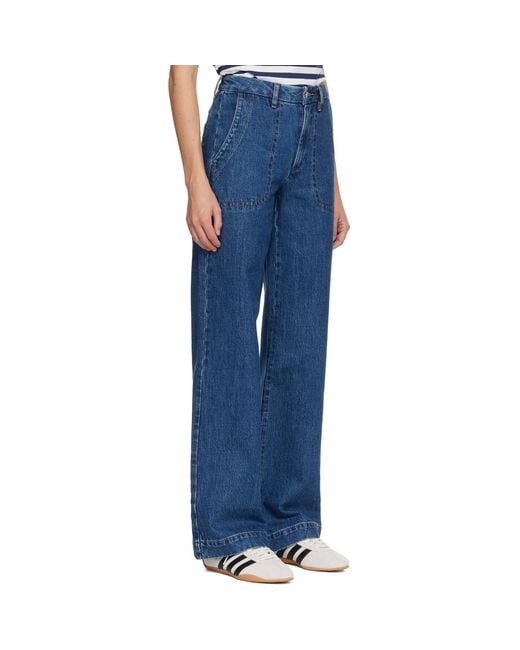 A.P.C. Blue Seaside Jeans