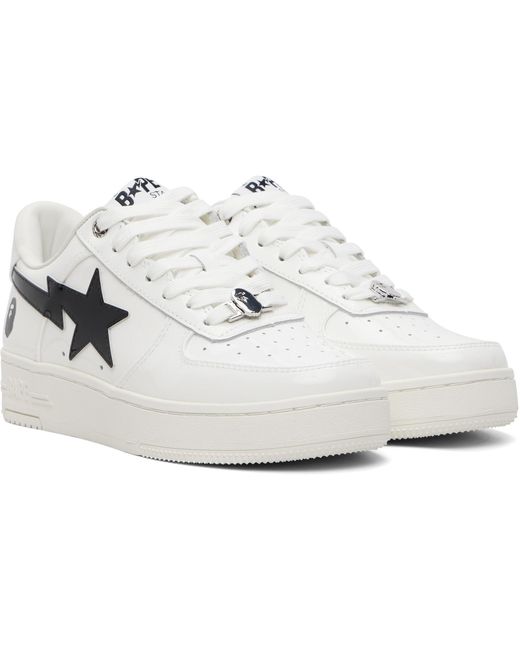 A Bathing Ape White Sta #2 Sneakers