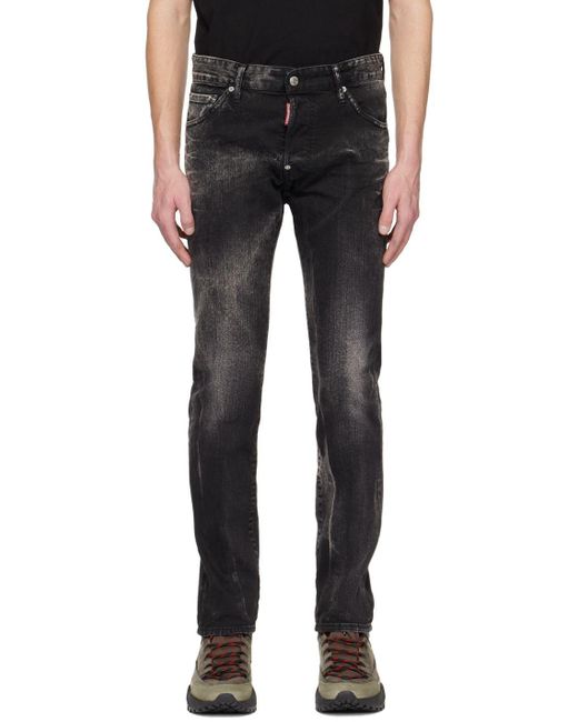 DSquared² Black Cool Guy Jeans for Men | Lyst