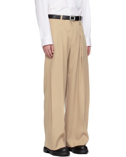 Pantalon à plis Wooyoungmi pour homme en coloris Natural