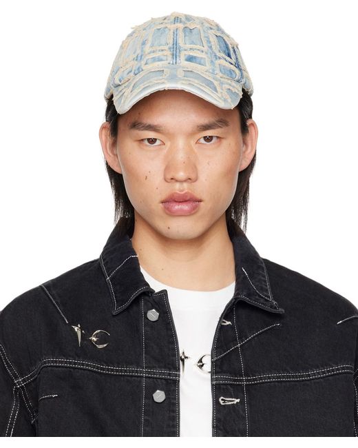 THUG CLUB Denim Cap in Black for Men | Lyst Australia