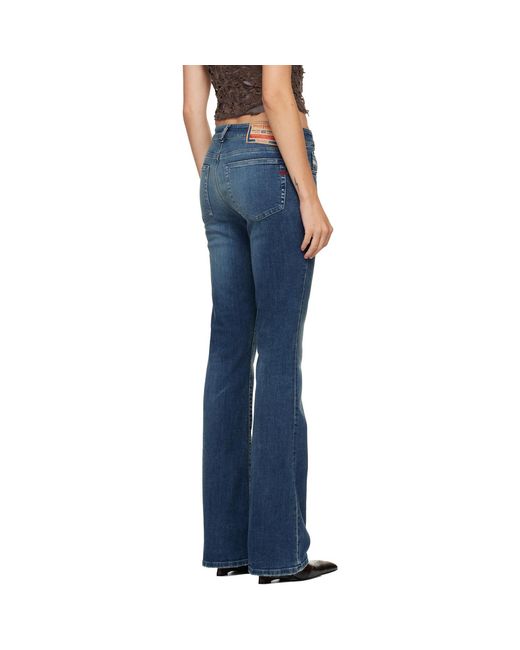 DIESEL Blue Bootcut 1969 D-Ebbey Jeans