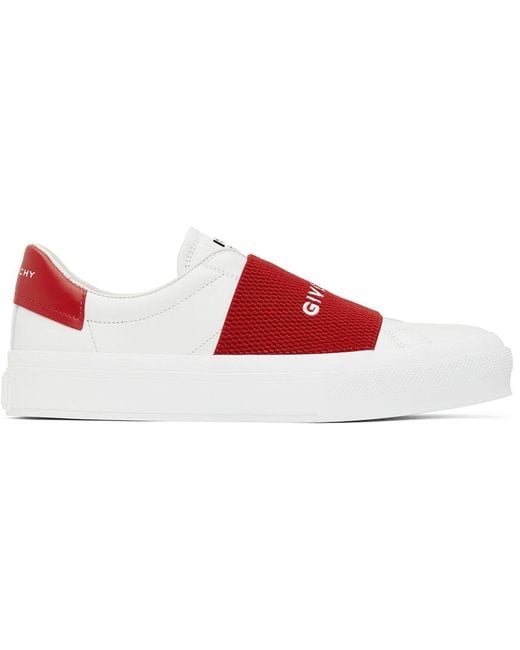 basket givenchy femme rouge