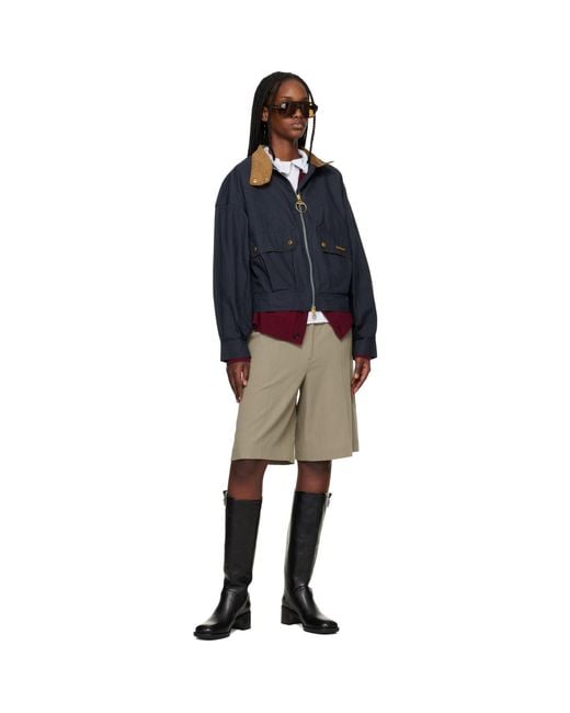 Barbour Blue Blackthorn Casual Jacket